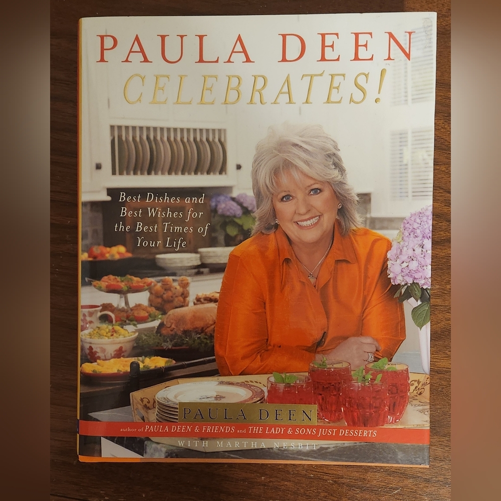 Autographed Paula Deen Celebrates Cookbook